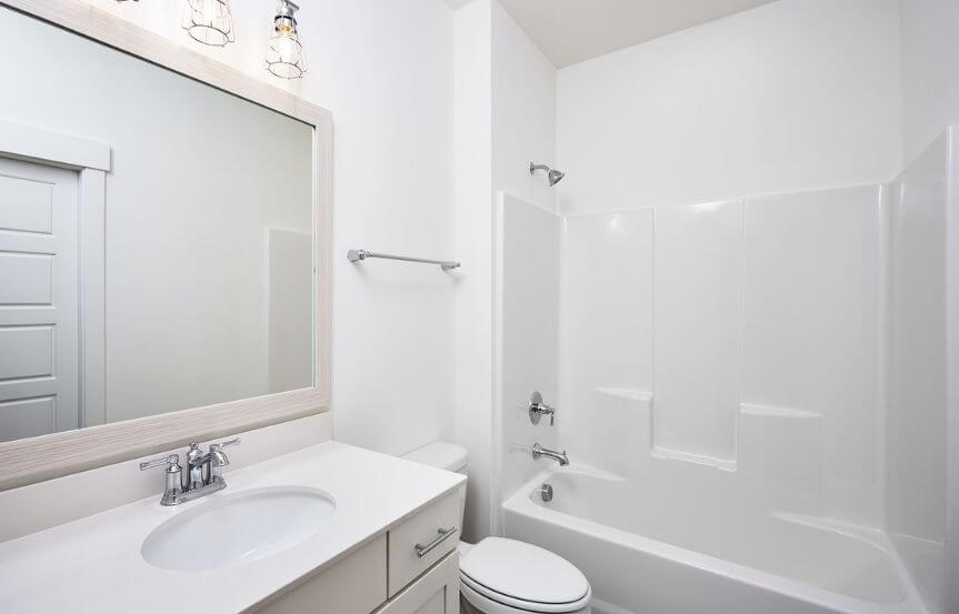 Homes By Dickerson Bluffton home plan guest bathroom