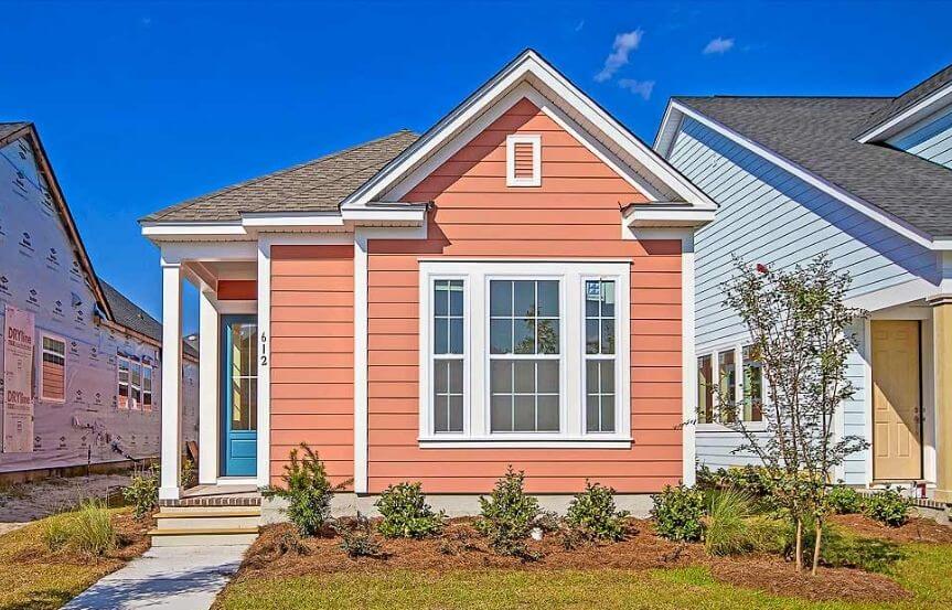 David Weekley Halston home plan exterior