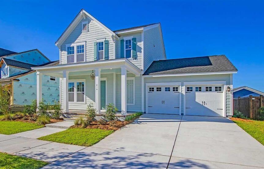 David Weekley Indigo home plan exterior