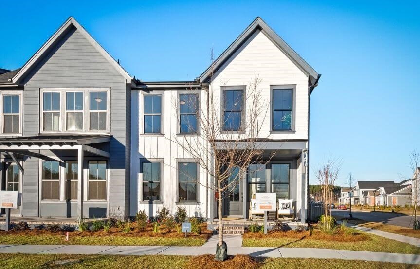 Sea Holly Townhome by Homes By Dickerson exterior front view