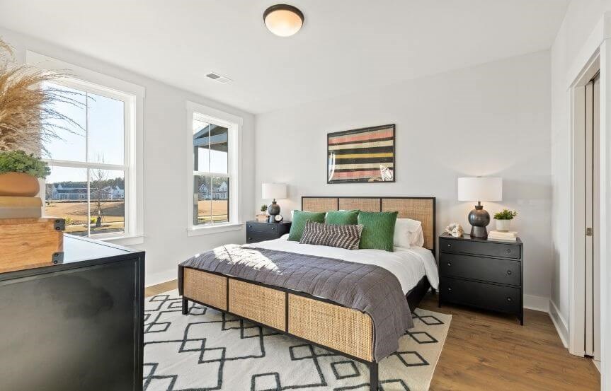 Sea Holly Townhome by Homes By Dickerson master bedroom