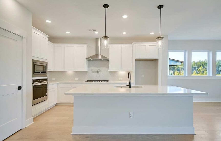 David Weekley Indigo home plan kitchen