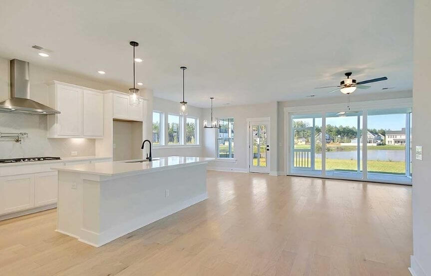 David Weekley Indigo home plan kitchen