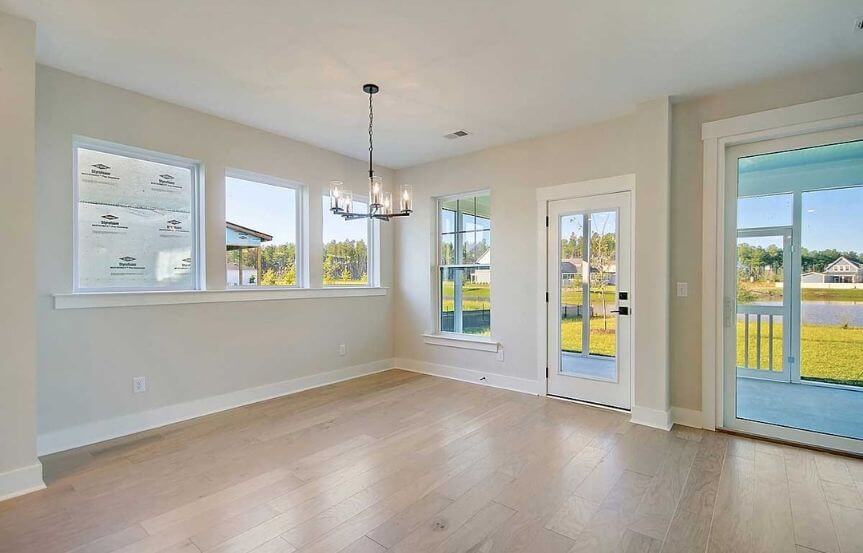 David Weekley Indigo home plan dining room