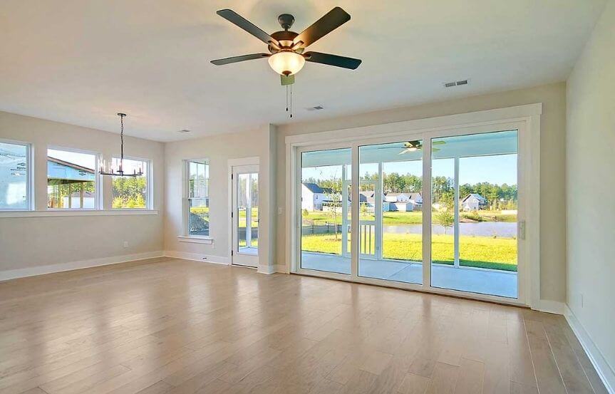 David Weekley Indigo home plan living room