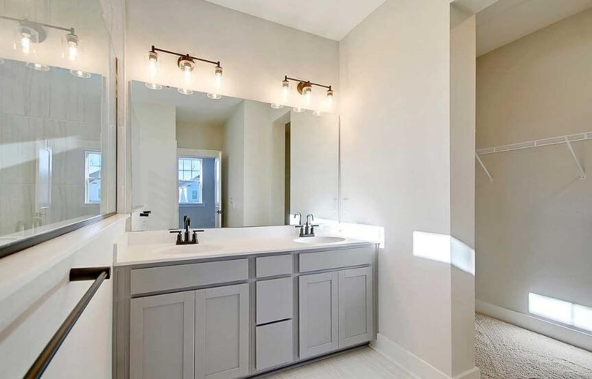 David Weekley Indigo home plan owner's bath