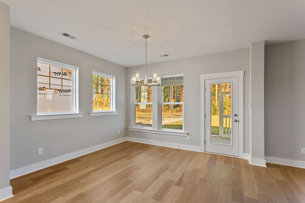 David Weekley Ashberry home plan dining room