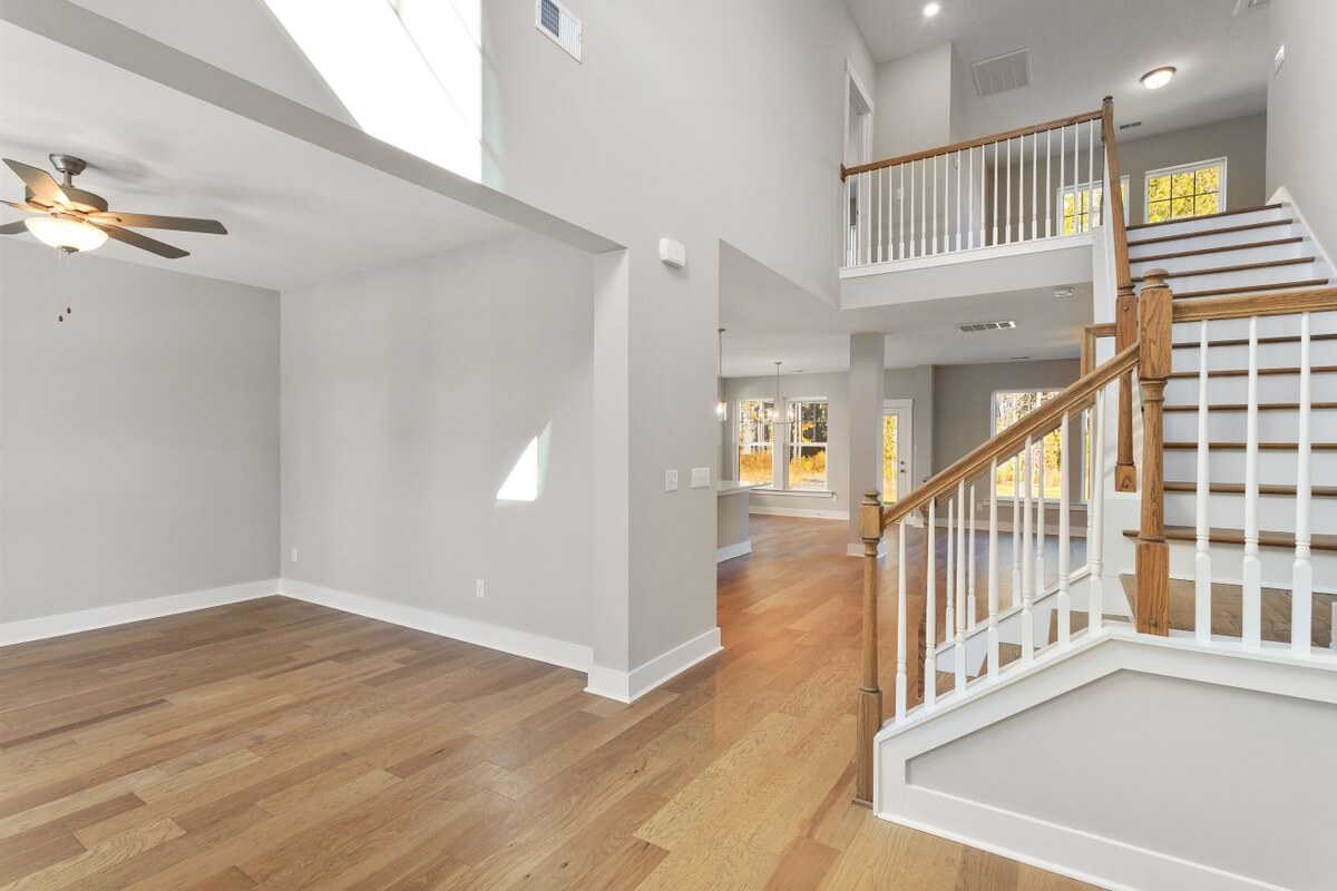 David Weekley Ashberry home plan entry