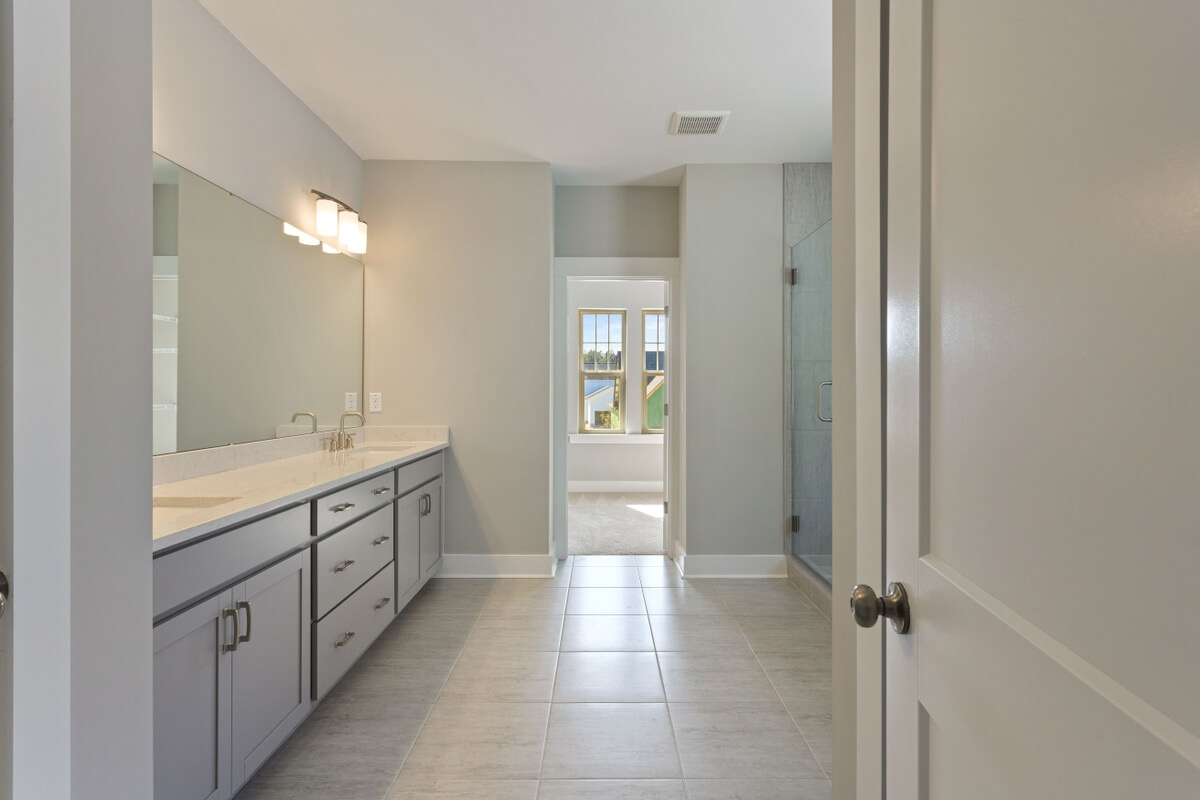 David Weekley Ashberry home plan owner's bath