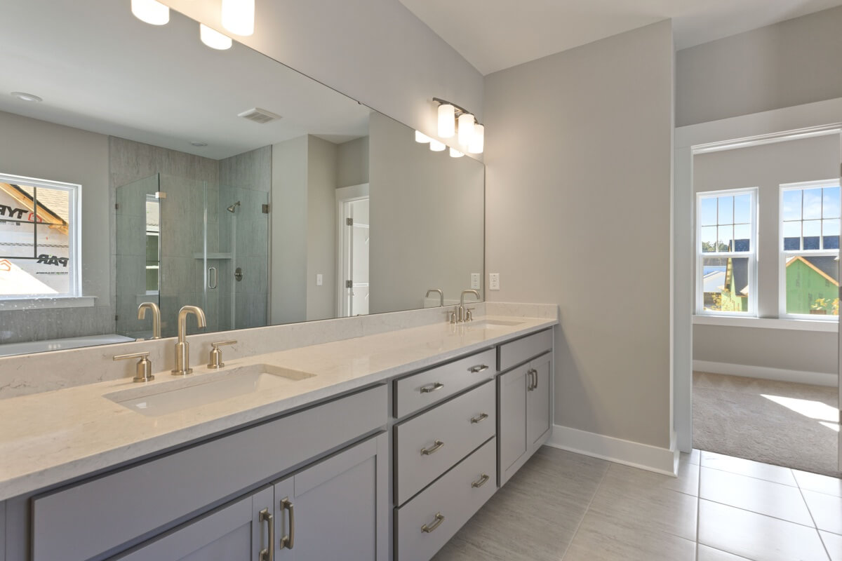 David Weekley Ashberry home plan owner's bath