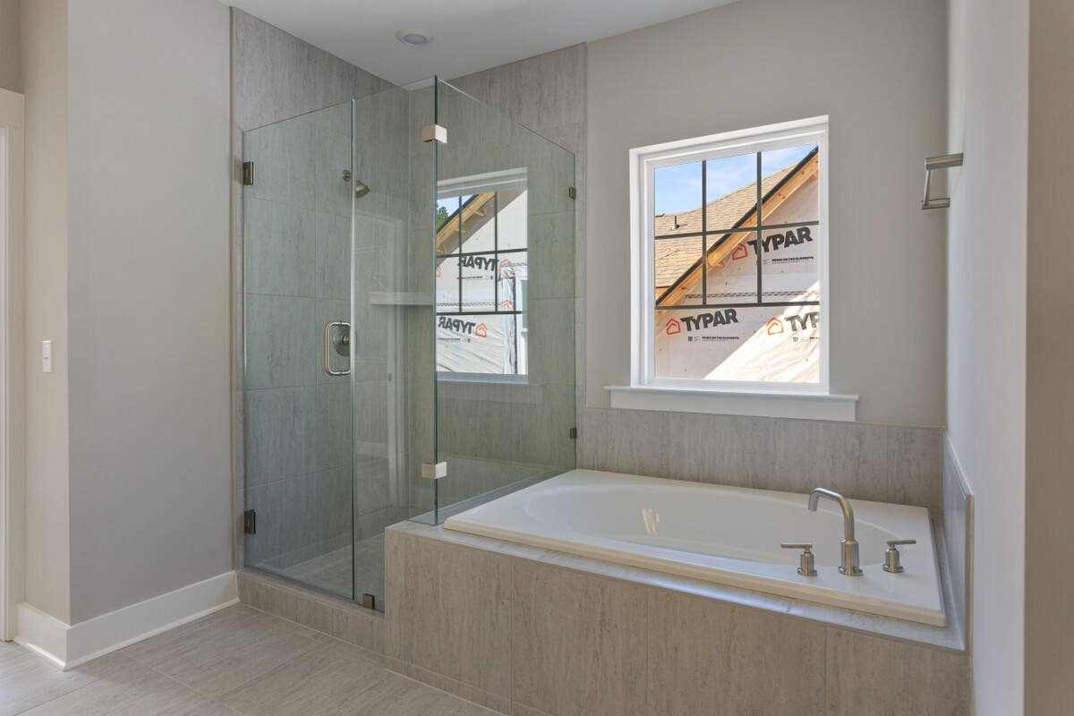 David Weekley Ashberry home plan owner's bath