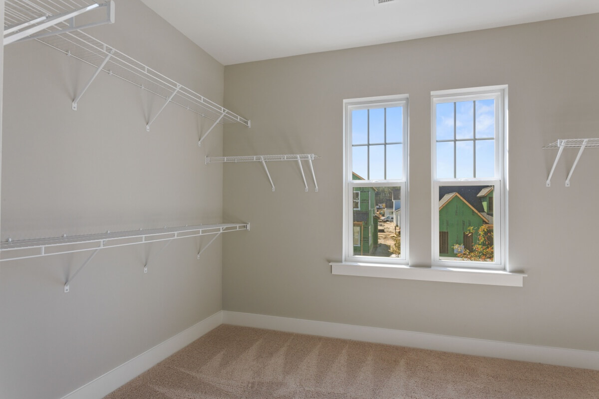 David Weekley Ashberry home plan closet