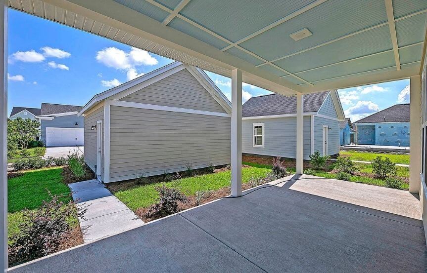 Ashton Woods Doty home plan backyard