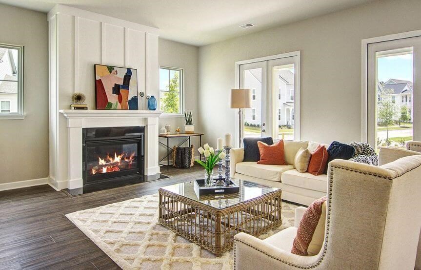 Ashton Woods Shepard home plan living room