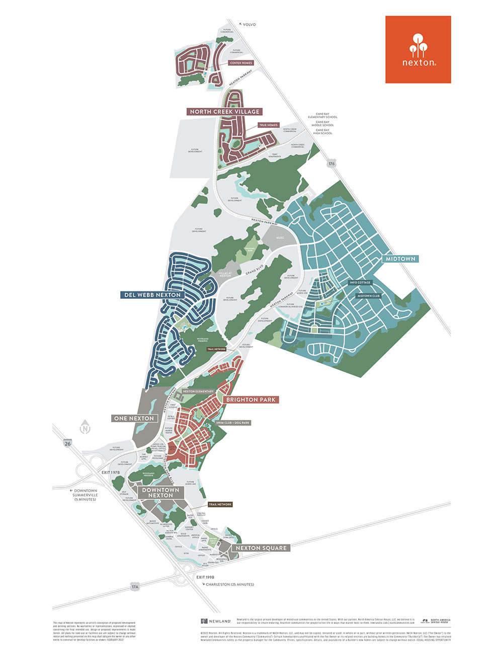 Nexton Community Map 2022