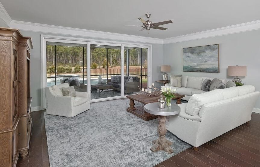 Del Webb Sonoma Cove home plan living room