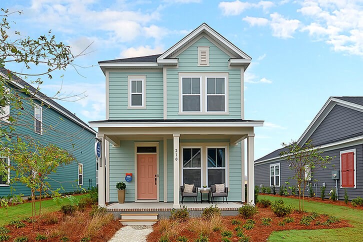 David Weekley Meadowview model home in Nexton