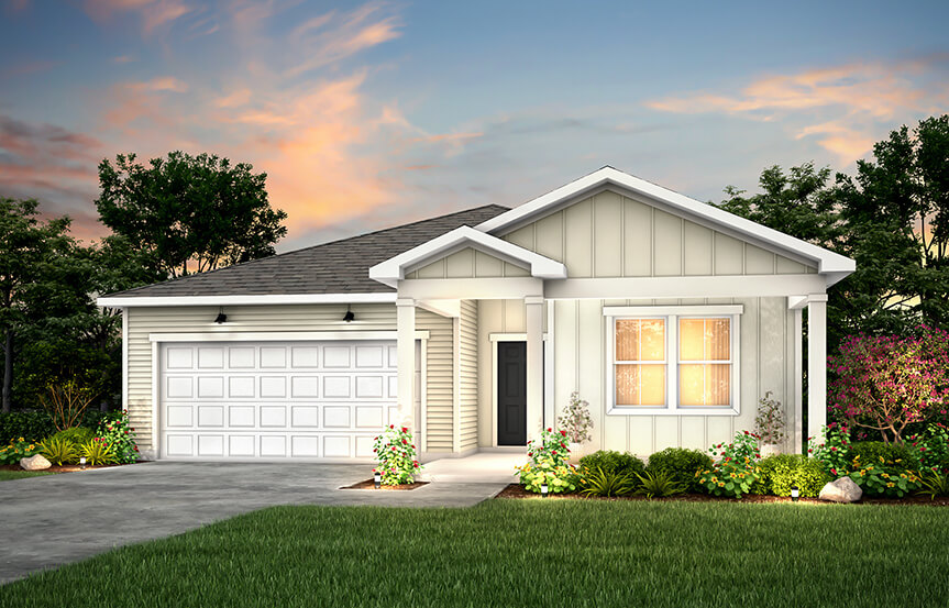 Centex Dunlin home plan rendering TD105
