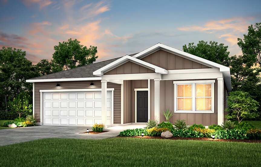 Centex Ibis home plan rendering TD103