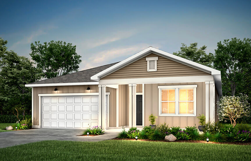 Centex Ibis home plan rendering TD109