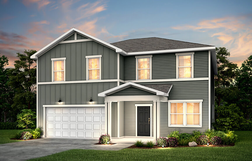Centex Whimbrel home plan rendering TD105