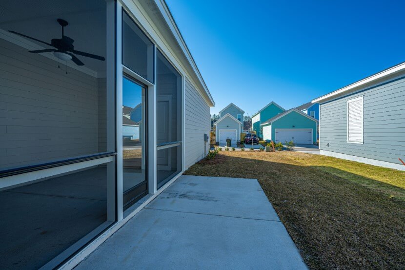 Homes By Dickerson Moultrie home plan back yard