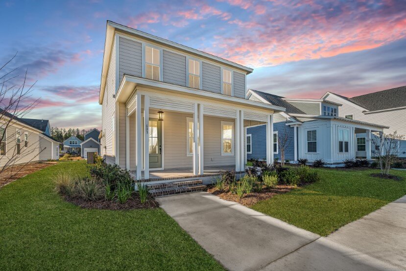 Homes By Dickerson Moultrie home plan exterior side image