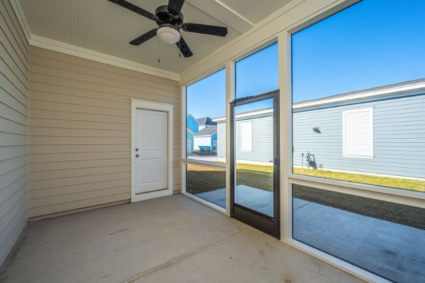 Homes By Dickerson Moultrie home plan screened porch