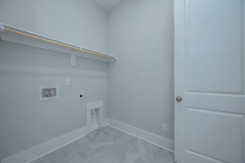 Homes By Dickerson York home plan laundry room