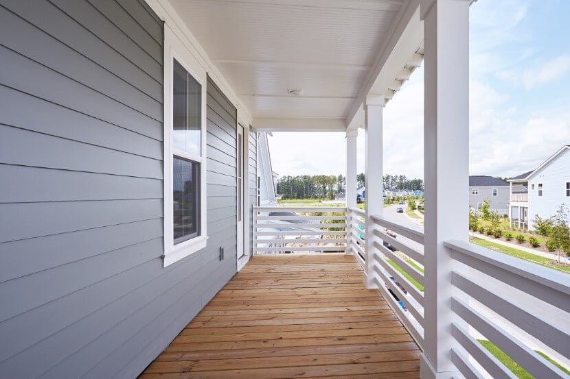 Homes By Dickerson Rutledge home plan double porches