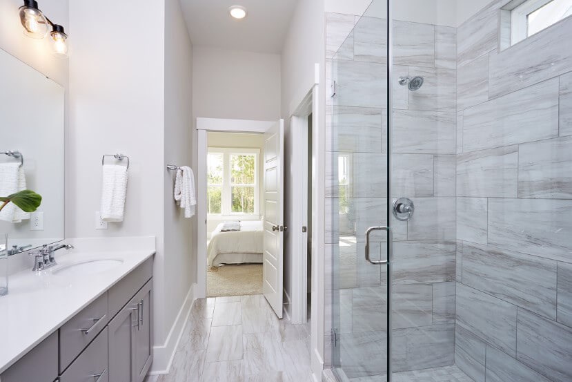 Homes By Dickerson Rutledge home plan master shower