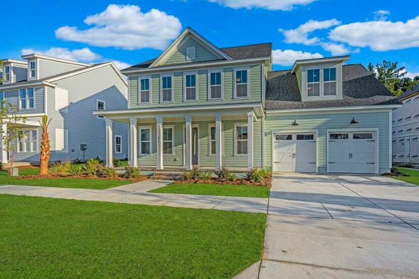 Homes By Dickerson Hampton home plan exterior image