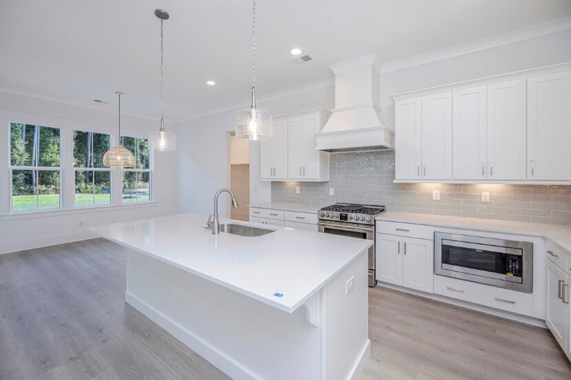 Homes By Dickerson Hampton home plan kitchen