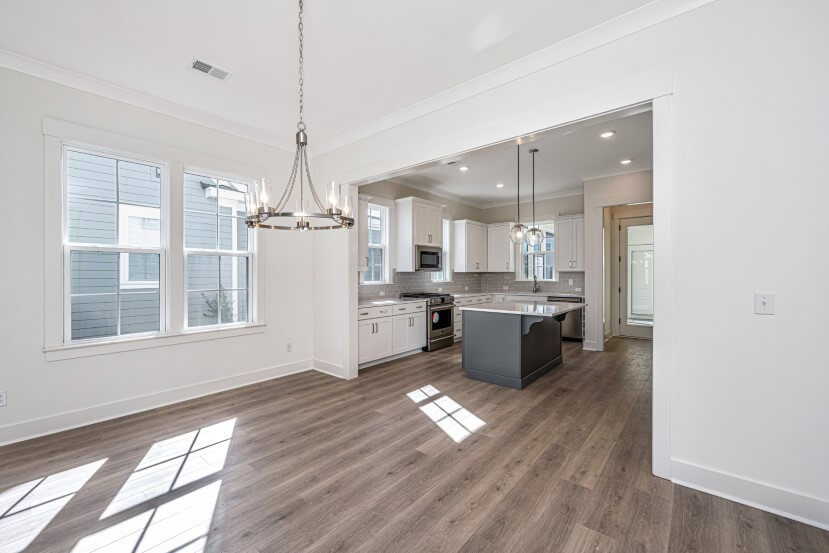 Homes By Dickerson Aberdeen home plan dining room