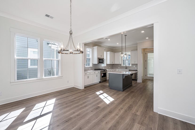 Homes By Dickerson Aberdeen home plan dining room