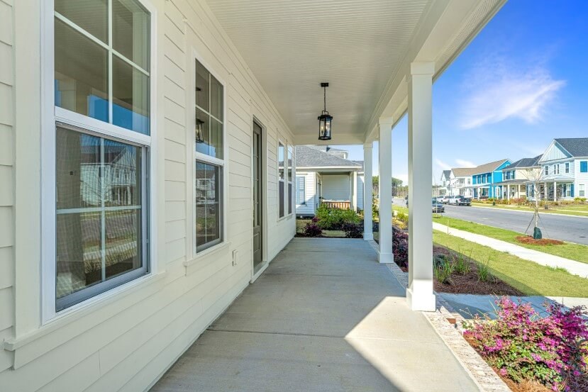 Homes By Dickerson Aberdeen home plan front porch