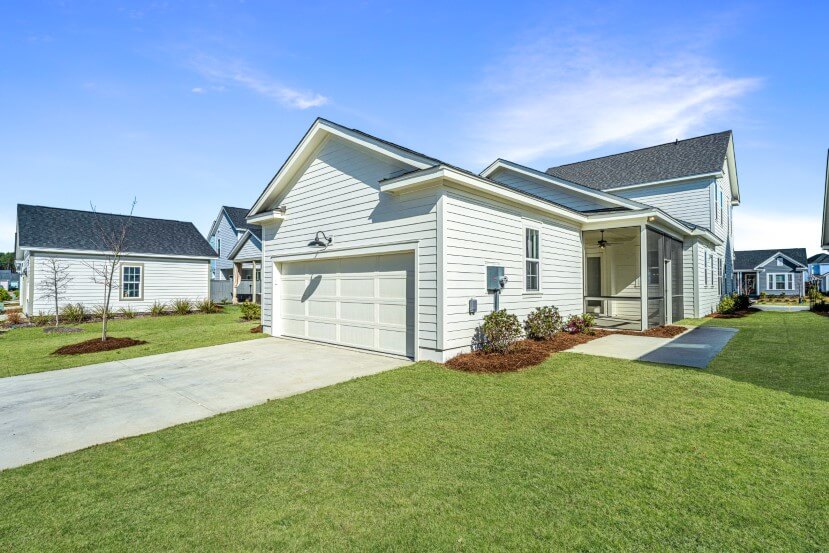 Homes By Dickerson Aberdeen home plan garage