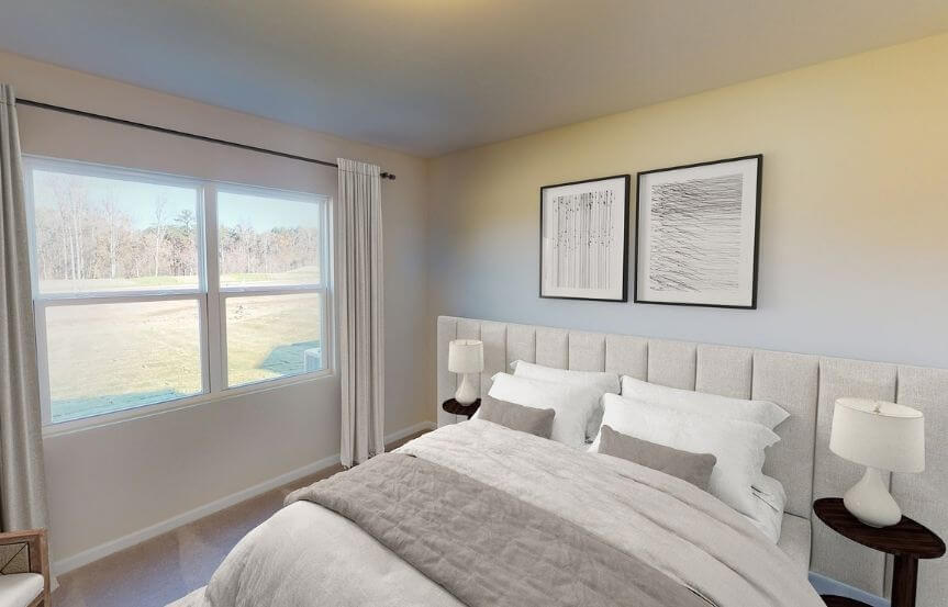 Centex Dunlin home plan Owner's Suite