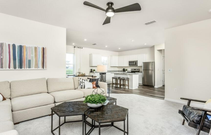 Centex Ibis home plan Gathering Room