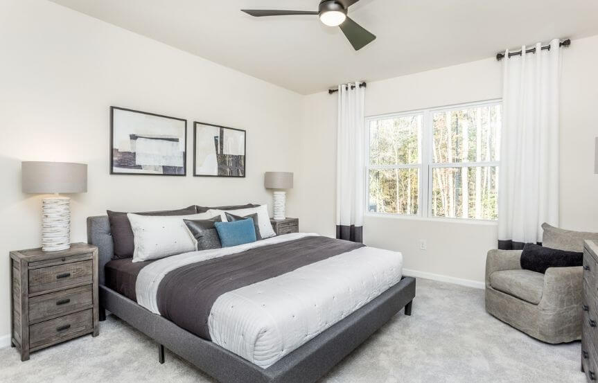 Centex Ibis home plan Owners Suite