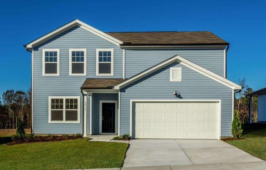 Centex Rosella home plan exterior image