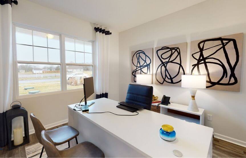 Centex Rosella home plan Flex Room