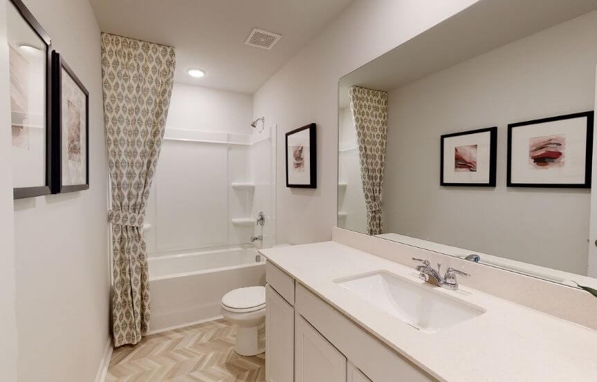 Centex Rosella home plan Second Bath