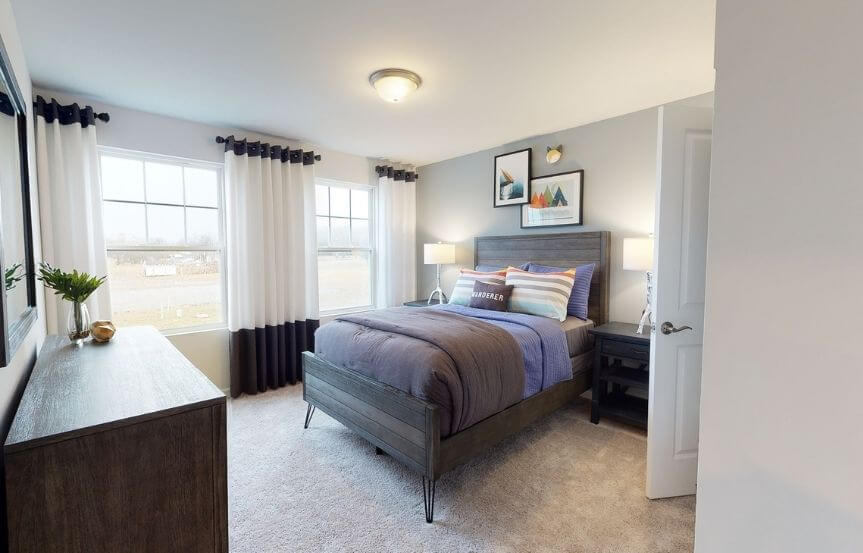 Centex Rosella home plan Fourth Bedroom