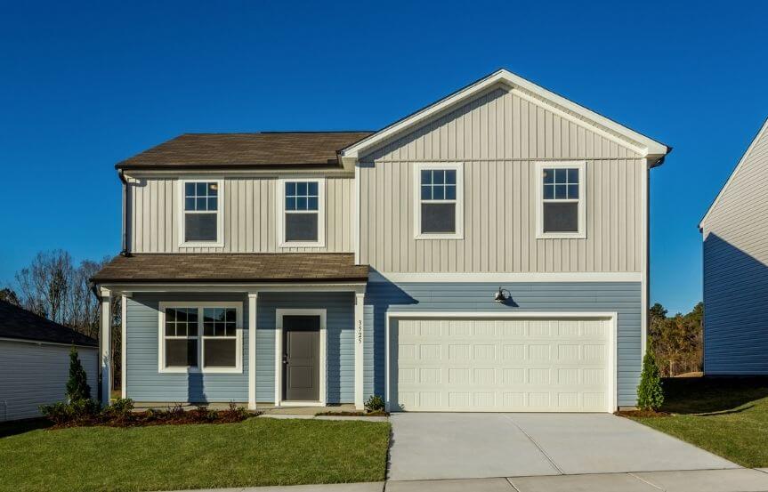 Centex Whimbrel home plan exterior image