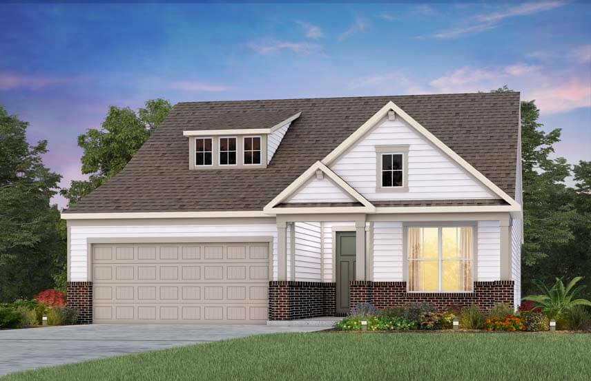 Del Webb Mystique home plan exterior rendering - LC202
