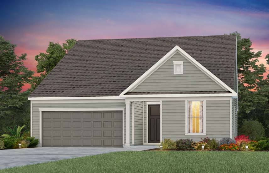 Del Webb Palmary home plan exterior rendering - LC101