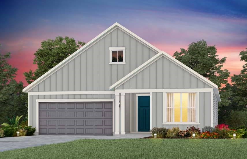 Del Webb Prestige home plan exterior rendering - LC102