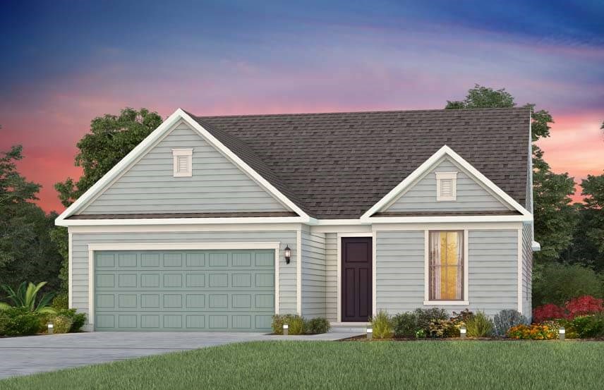 Del Webb Prosperity home plan exterior rendering - LC101