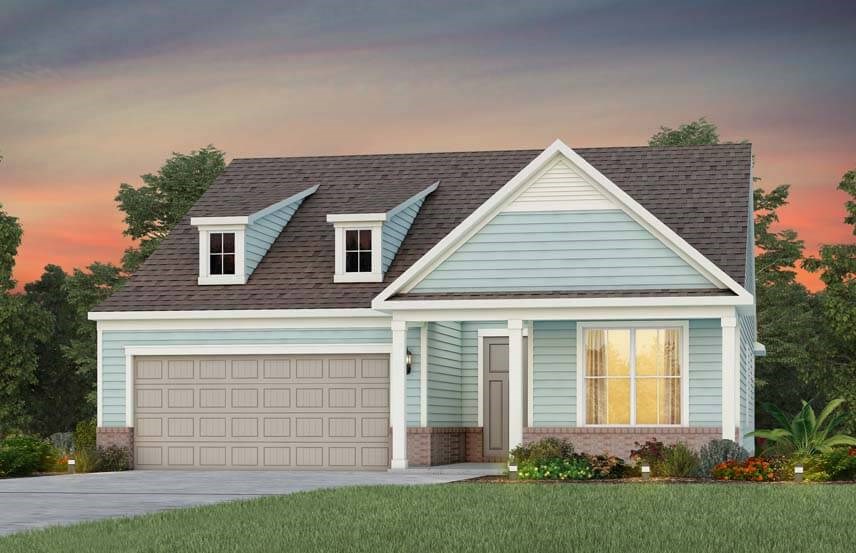 Del Webb Prosperity home plan exterior rendering - LC201